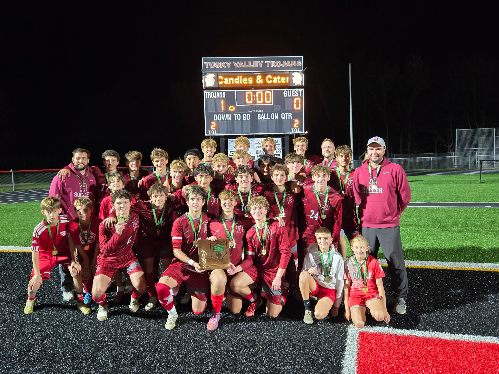 Boys Soccer Repeats as District Champions